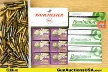 REM, WIN, Etc. 5.56x45mm/.223 REM Ammo. Approx. 280 Rounds of 5.56x45mm/.233 REM ,Assorted Grain Wei