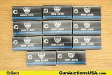 MFS 9MM LUGER Ammo. 550 Rds, 124 Gr, FMJ. . (76693) (GSCU88)