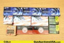 Remington, Hornady, Federal, Etc. .350 Legend, .357 Magnum, 9 MM Luger Ammo . 290 Rds in Total; 140