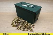 WMA .308 CAL Ammo. 50 Rds of .308 M80A1 Steel Core. Includes, Medium Metal Ammo Can.. (77597) (GSCT7