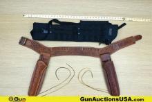 Hunter, Explorer Tactical Cowboy Rig, Rifle Scabbard. Very Good. One Western Cowboy Action Rig, Feat