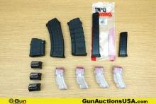 Butler Creek, Pro Mag, Ruger, Etc. .223. .22LR, .22 Caliber, .45 ACP Magazines. Excellent. Twelve Ma
