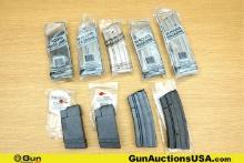 PMI, MWG Mini-14 .223 REM Magazines. Like New. 9 Metal and Polymer Mags in Total; One 40 Rd Mag, Six