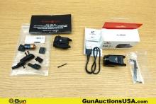 Klarus, Crimson Trace GL1, CMR-202 Accessories. Very Good. 1 Rechargeable Weapons Light with Rail Ad