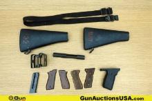 Beretta, Military Surplus, S&W, Etc. Gun Parts, Accessories. Good Condition. One Set of Taurus 605 G
