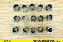 1911 Gun Parts. Good Condition. Fifteen Assorted 1911 Barrel Bushings. (76670) (GSCM72)