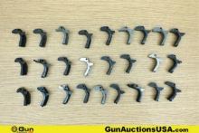 1911 Gun Parts. Good Condition. Twenty-Six Assorted 1911 Backstrap Safeties.. (76638) (GSCM74)