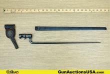 Springfield TRAP DOOR COLLECTOR'S Bayonet, Etc. . Good Condition. M1873 Springfield Trap Door Bayone