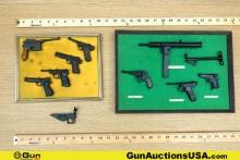 Models of Miniature Replicas , Toys. Very Good. Three- Miniature Old West , Etc. . Good Condition. O