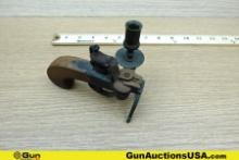 Vintage COLLECTOR'S Candle, Holder/Lighter. Good Condition. VINTAGE Flintlock Tinder Lighter CANDLE