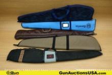 Gander, Allen, Beretta, Etc. Soft Gun Cases. . Good Condition. Five Padded, Soft, Zipper Long Gun Ca