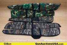 Allen, Etc. Soft Rifle Cases. Very Good. Five Soft, Padded, Zipper Rifle Cases. . (76981) (GSCP17)
