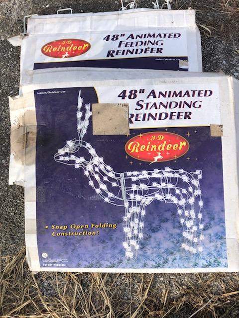 2 48" Reindeer