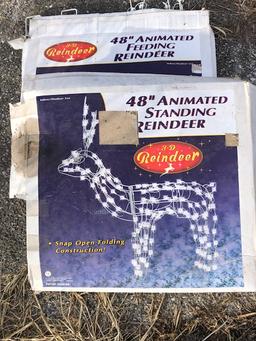 2 48" Reindeer