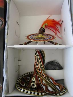 1999 Bob Mackie Fantasy Goddess of Africa Barbie Doll. Box Hand Signed By Bob Mackie. Ltd Ed. NIB.