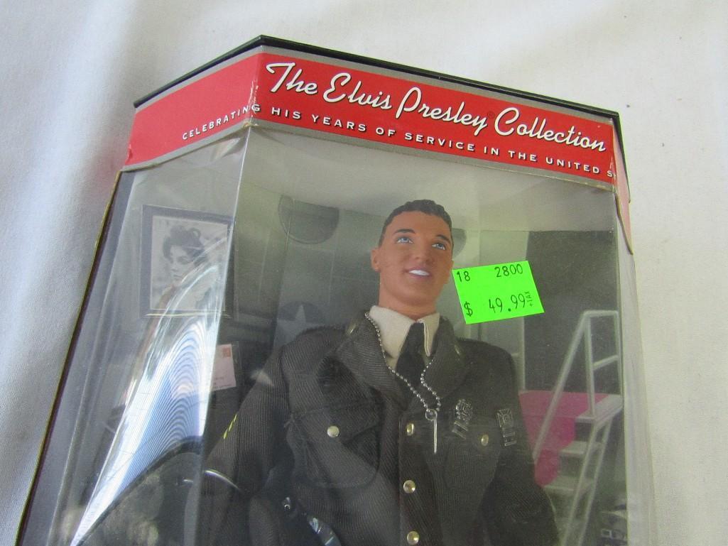 1999 Elvis The Army Years Doll. 2nd In A Series. Classic Edition. The Elvis Presley Collection. NIB
