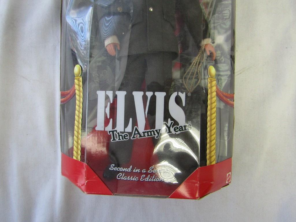1999 Elvis The Army Years Doll. 2nd In A Series. Classic Edition. The Elvis Presley Collection. NIB
