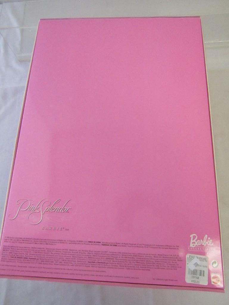 1996 Pink Splendor Barbie Doll. Limited Edition. New In Box. Large Box Approx 15"x22"x7".