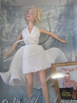 1997 Barbie as Marilyn in The Seven Year Itch. Collector Edition. Hollywood Legends Collection. New