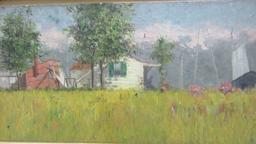 Will Larrymore Smedley; Chautauqua New York Artist 12" x 5.5" in simple pin