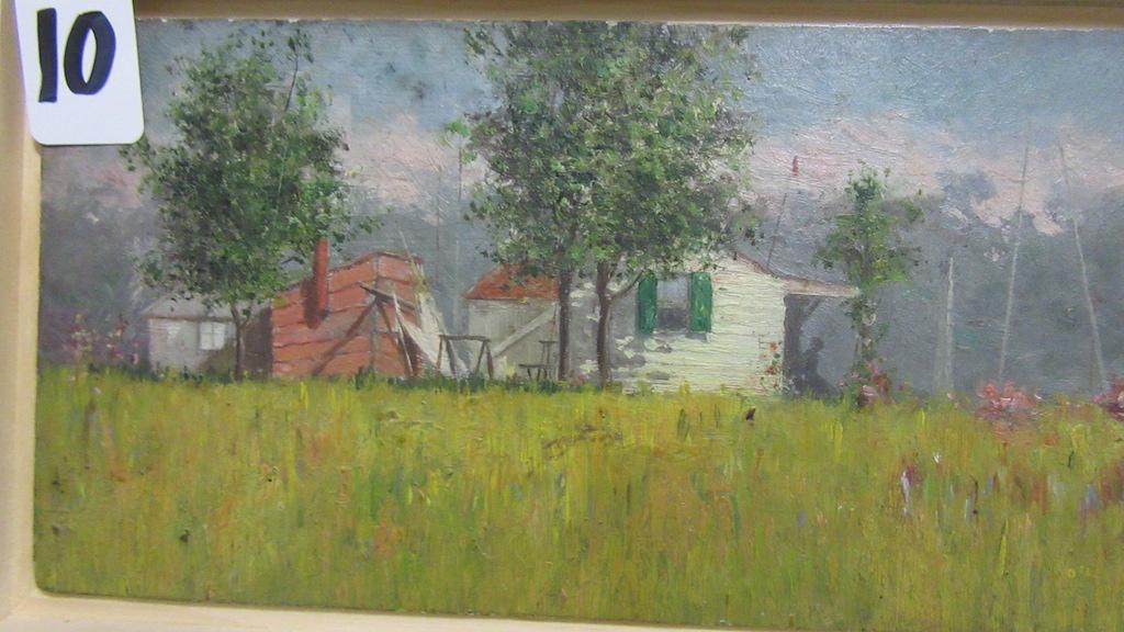 Will Larrymore Smedley; Chautauqua New York Artist 12" x 5.5" in simple pin