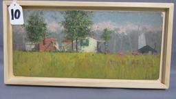 Will Larrymore Smedley; Chautauqua New York Artist 12" x 5.5" in simple pin