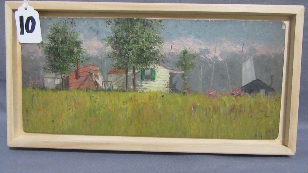 Will Larrymore Smedley; Chautauqua New York Artist 12" x 5.5" in simple pin