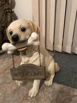 Welcome Dog Ornament