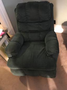 Green rocker recliner