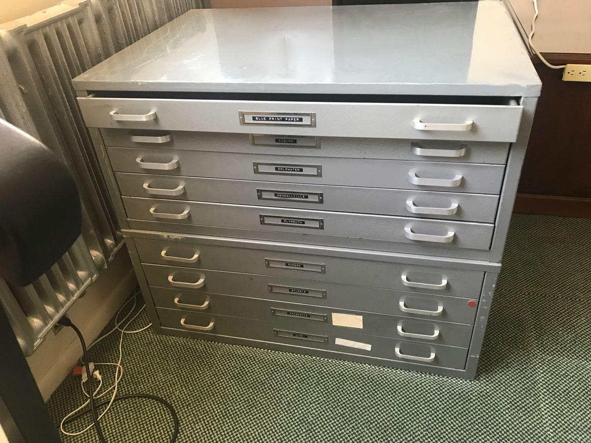 Blue Print Cabinets