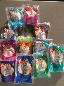 McDonald?s Beanies Set 1999