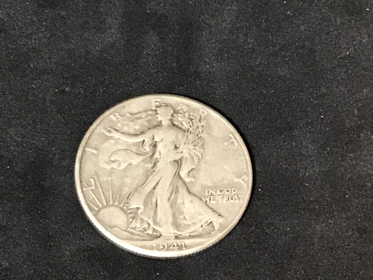 Silver Walking liberty Half