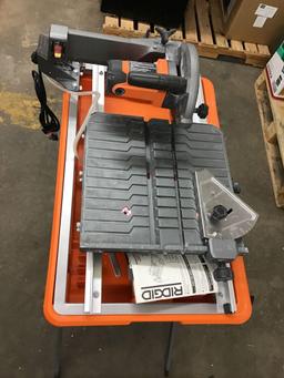 Ridgid tile saw