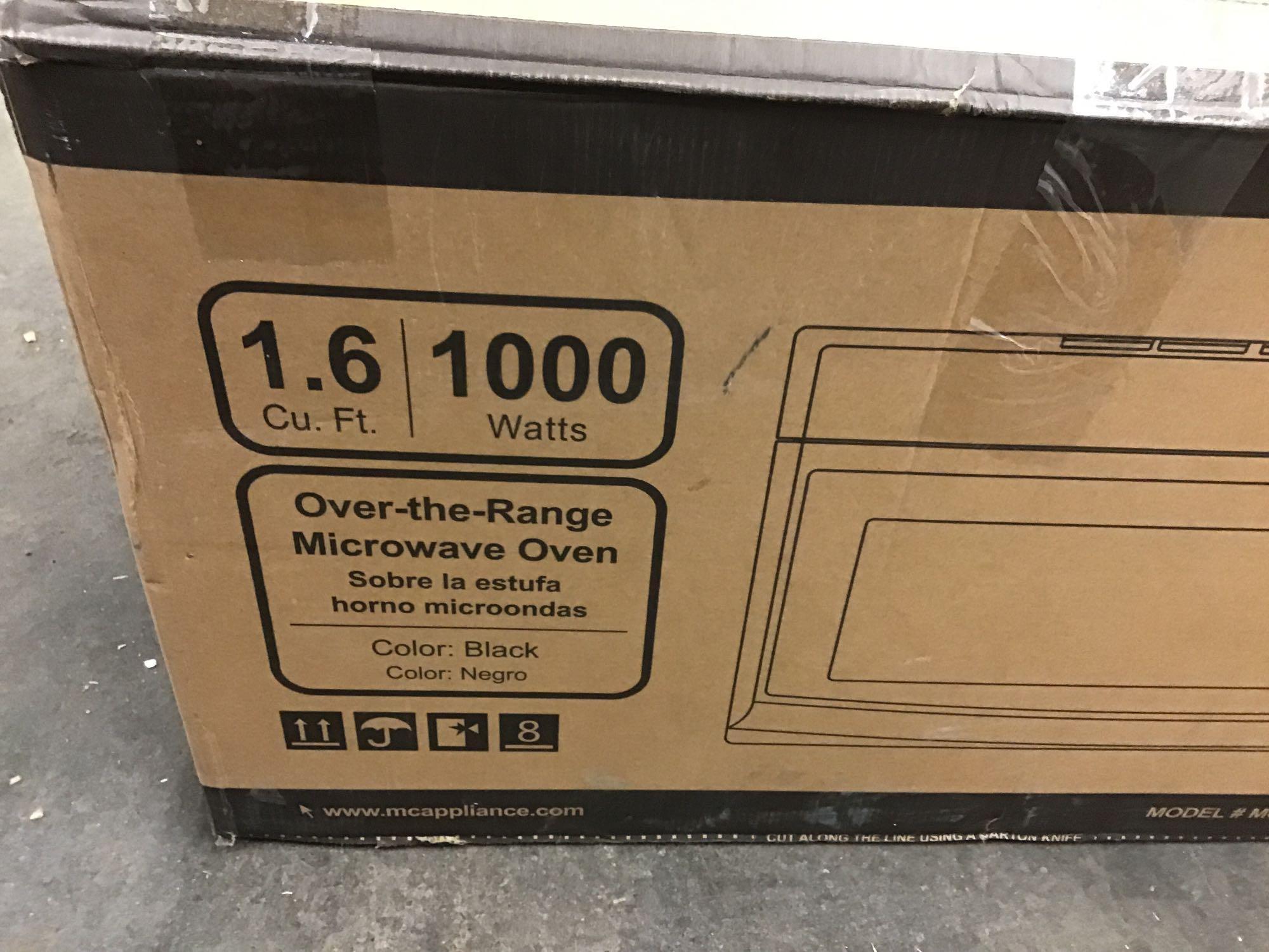 Over the Range Microwave