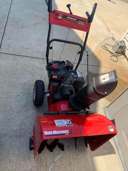 Yard Machine Snow Blower