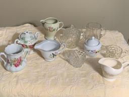 Sugar and Creamer Lot