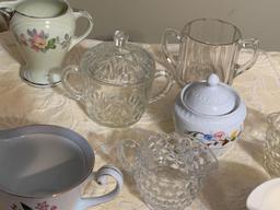 Sugar and Creamer Lot