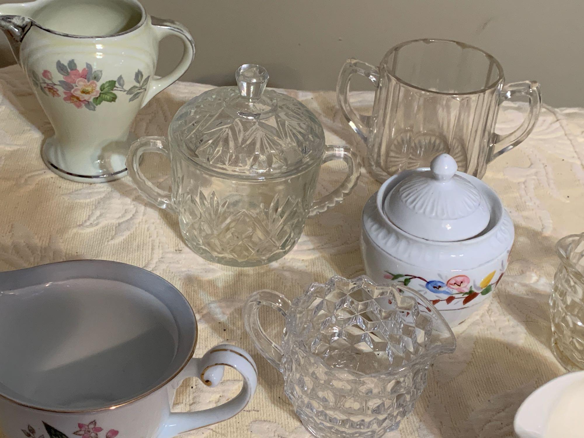 Sugar and Creamer Lot