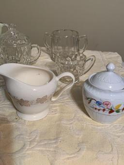 Sugar and Creamer Lot