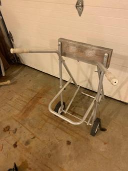 wheeled outboard cart