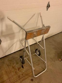 wheeled outboard cart