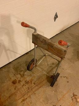 wheeled outboard cart
