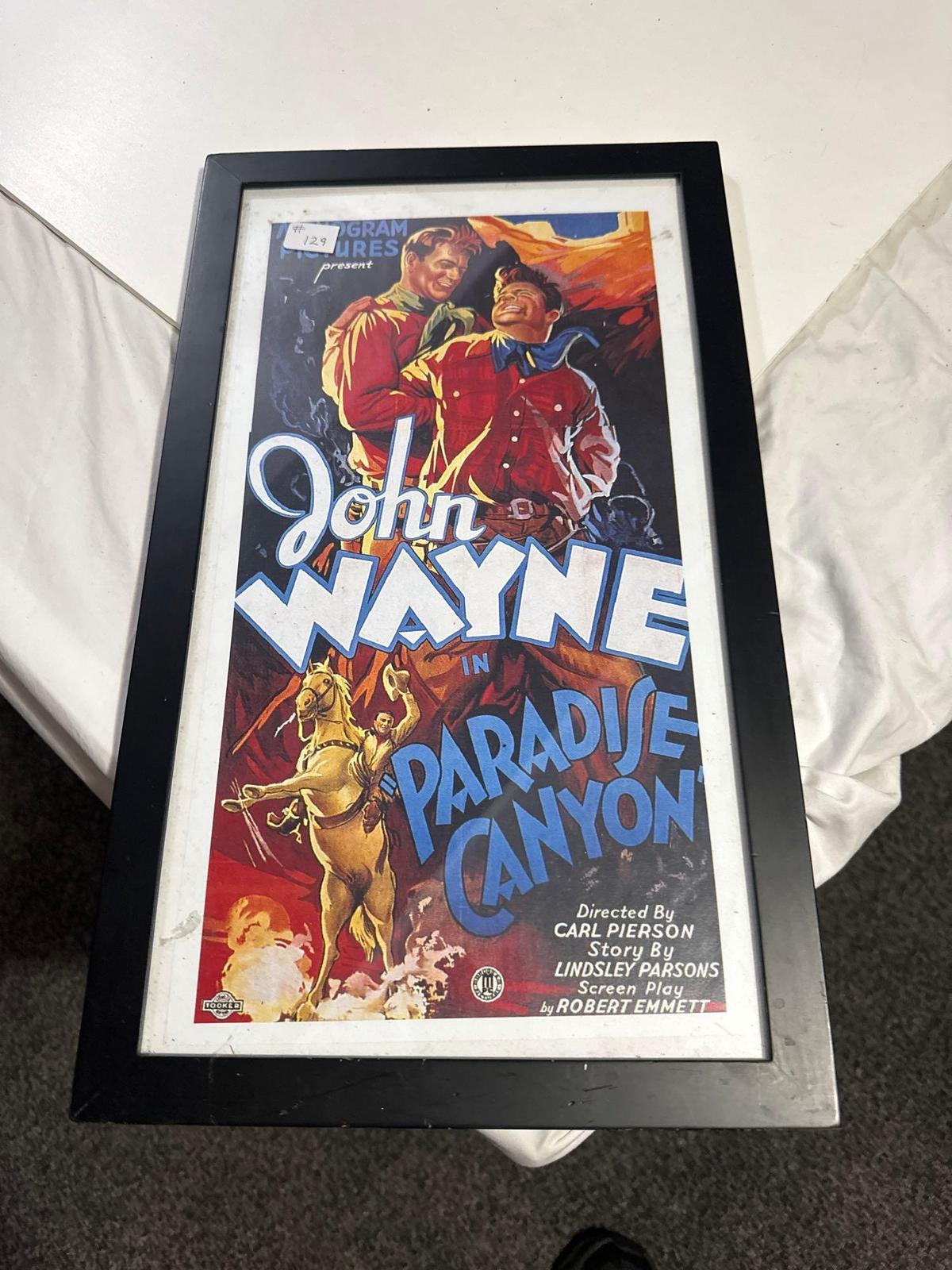 John Wayne poster