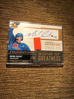 MICHEL GOULET signs of greatness auto