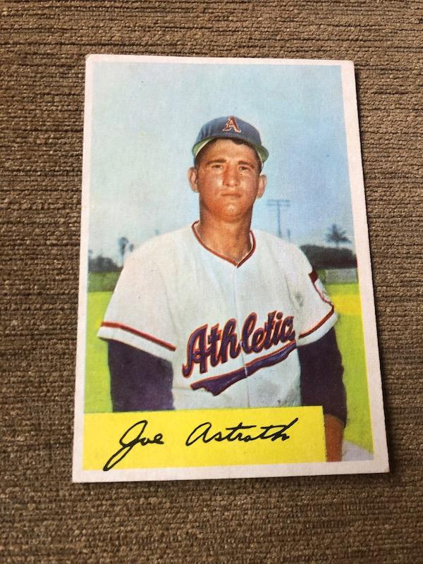 Joe Astroth 1954 Bowman