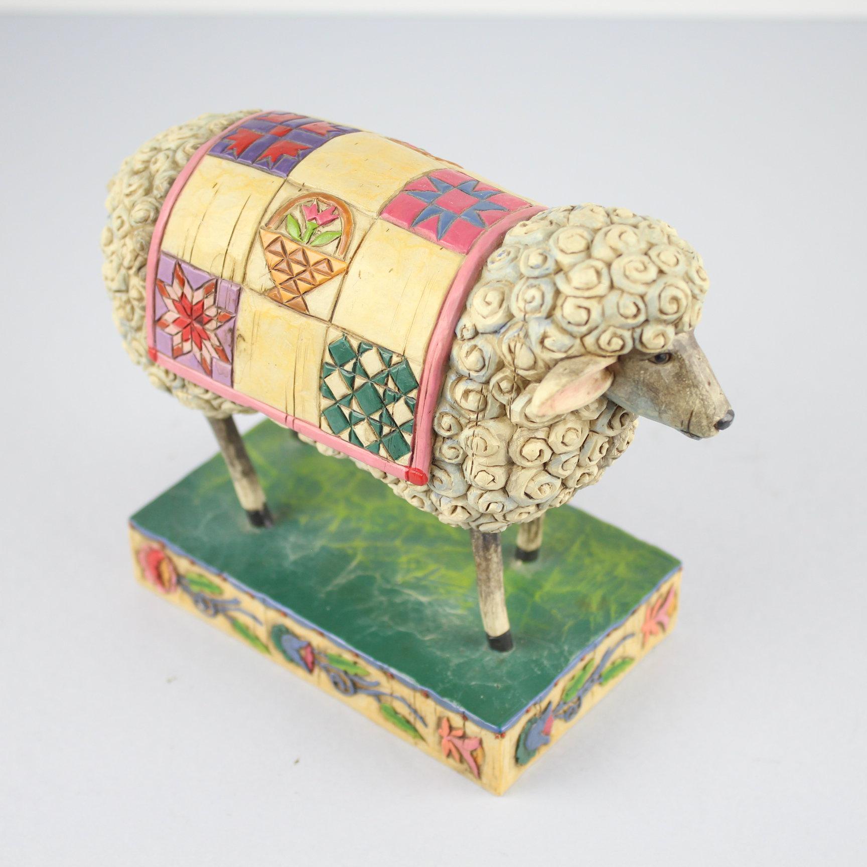 2003 Jim Shore Peace in the Valley Sheep Figurine Heartwood Creek