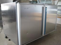 Silver king 2 door under counter cooler