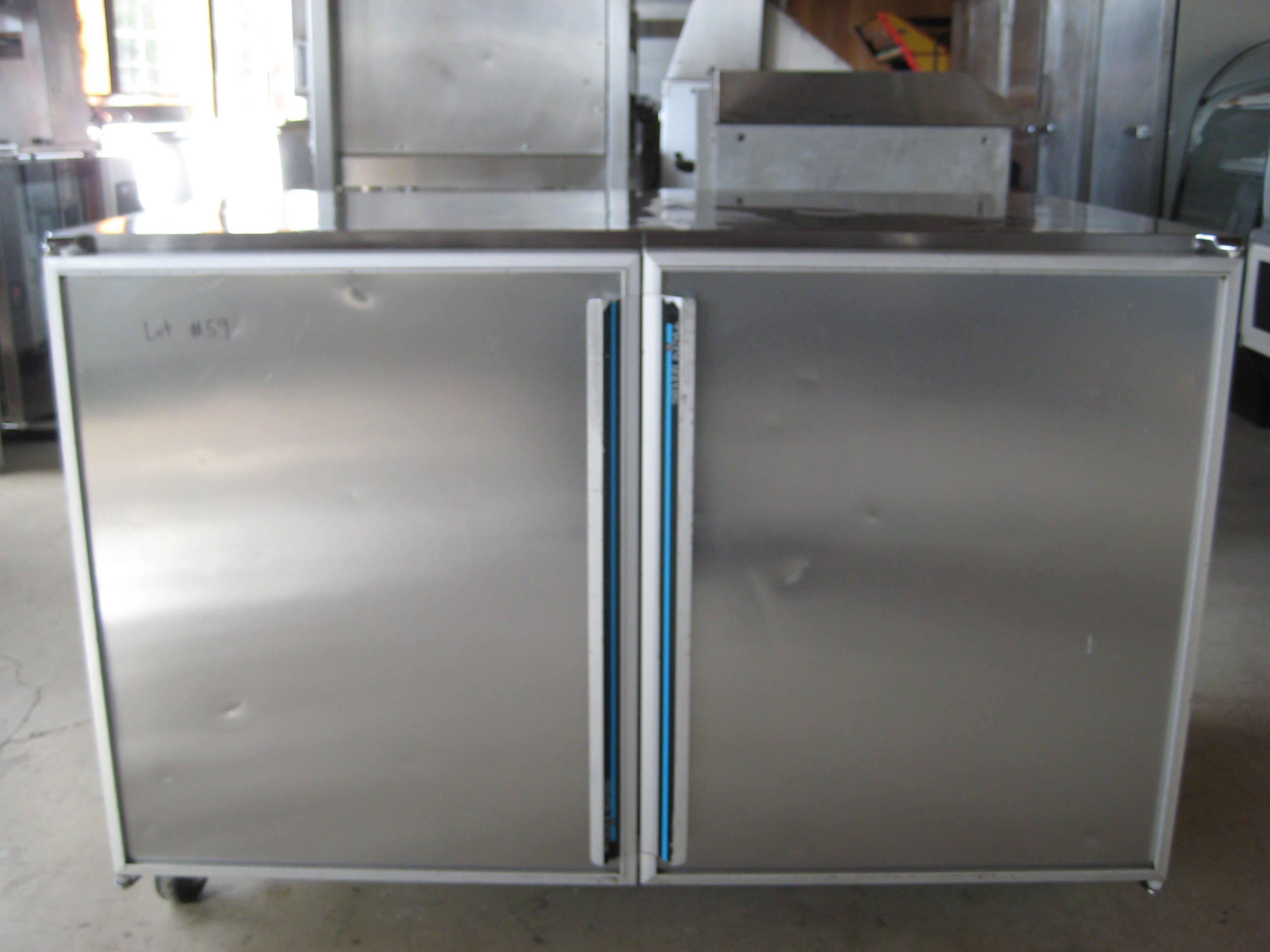Silver king 2 door under counter cooler