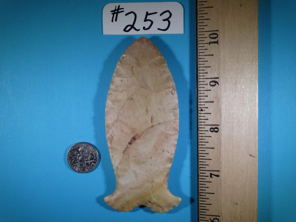 Grade 10 Rare Simpson Mustache Spear Point