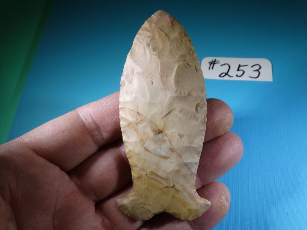 Grade 10 Rare Simpson Mustache Spear Point